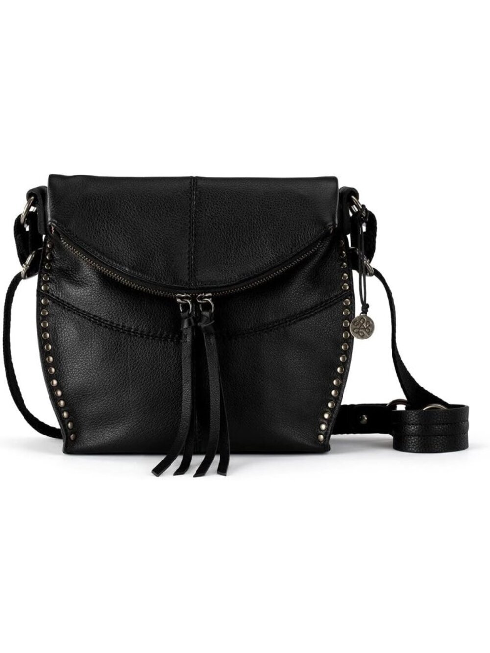 The Sak Pebbled Leather & Silverlake Studded Crossbody Bag Bohemian Festival
